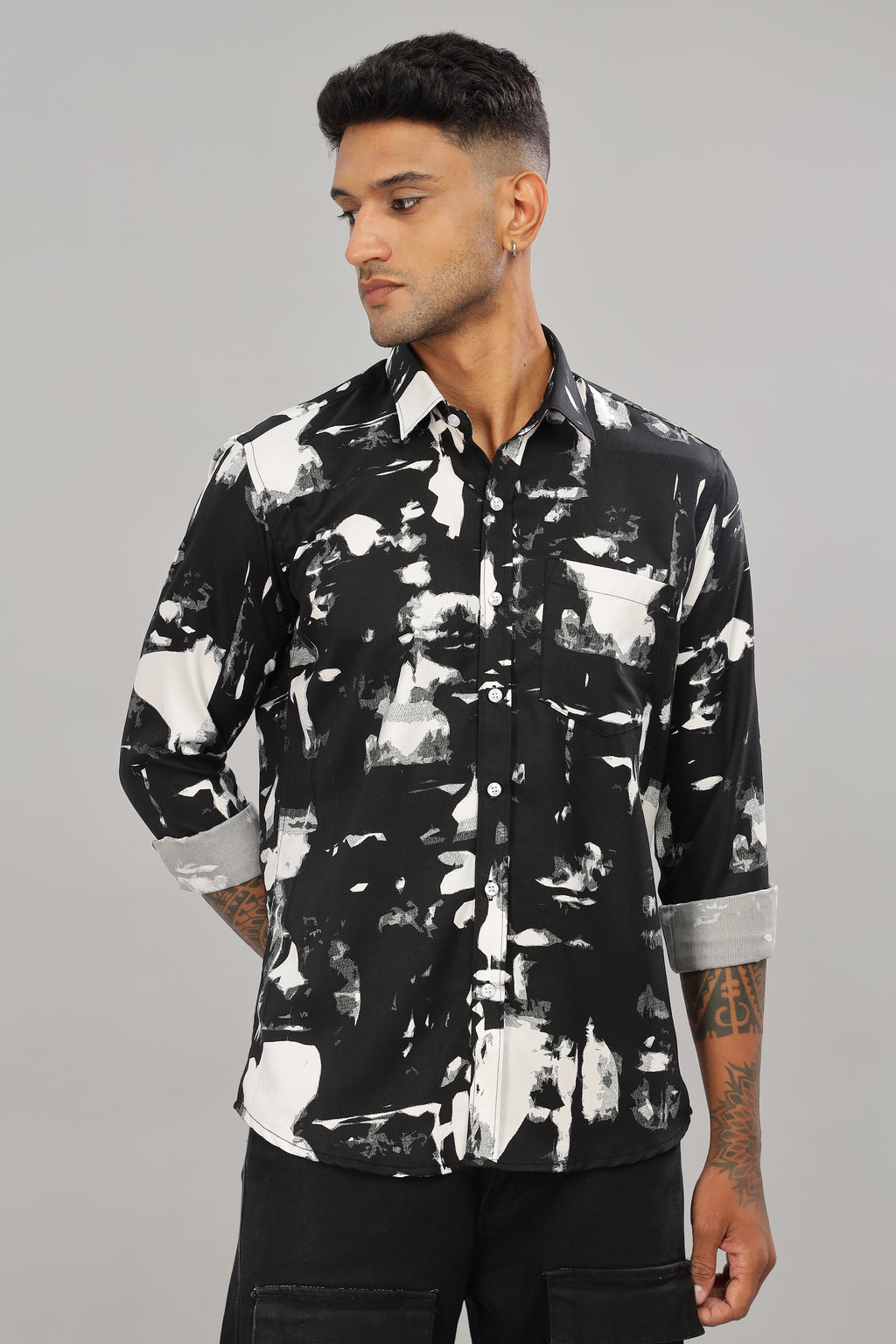 Camisa Oxford con botones