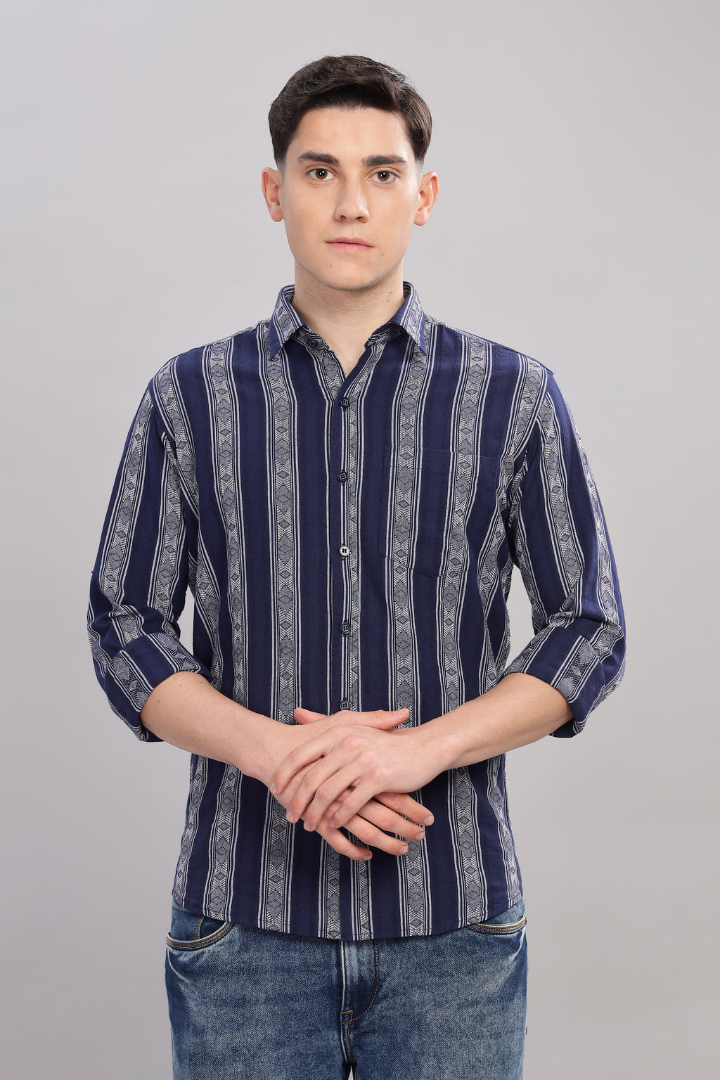 CAMISA DE CUADROS DE AJUSTE REGULAR