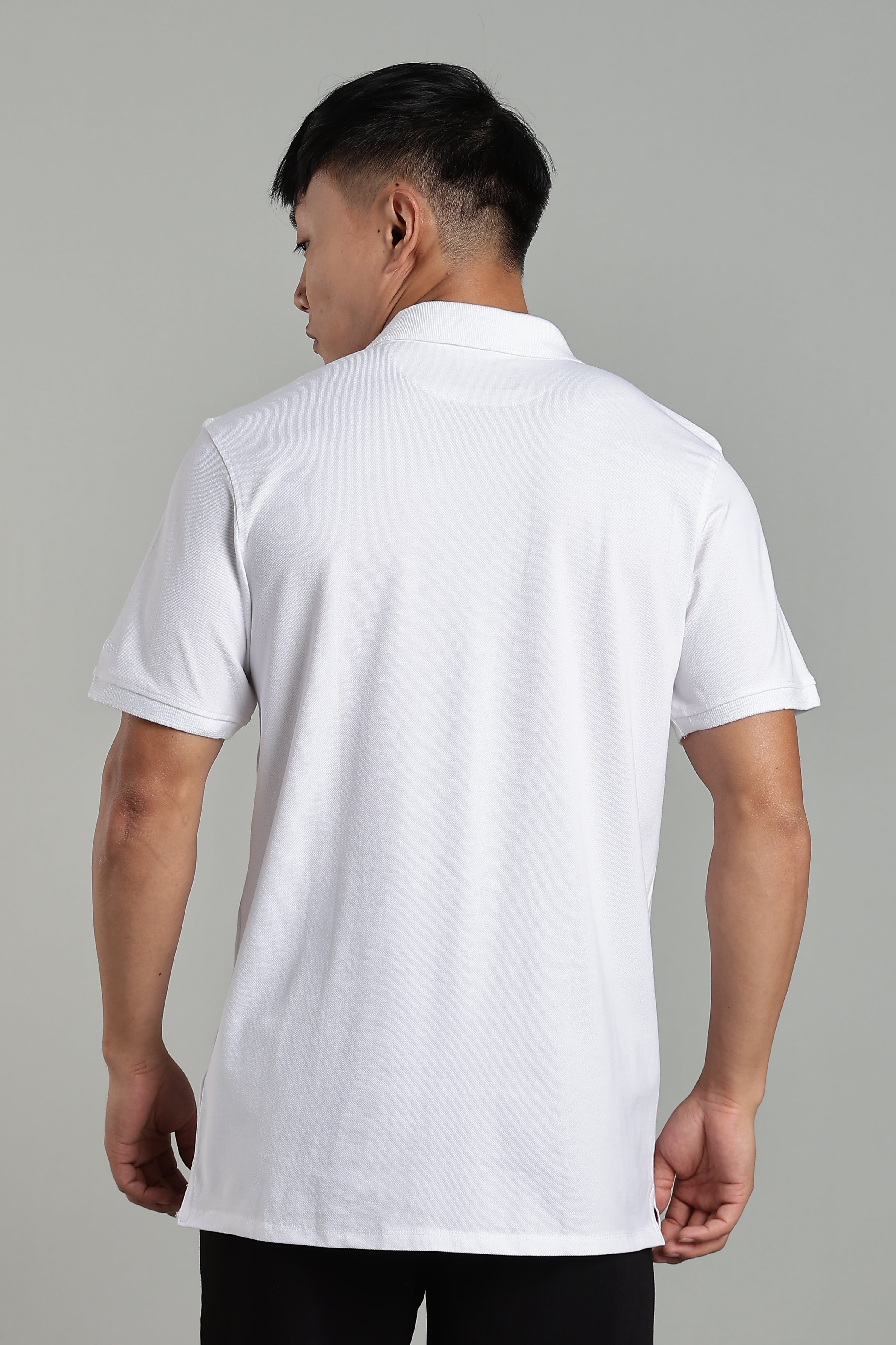 CAPDAZZ POLO WHITE T-SHIRT