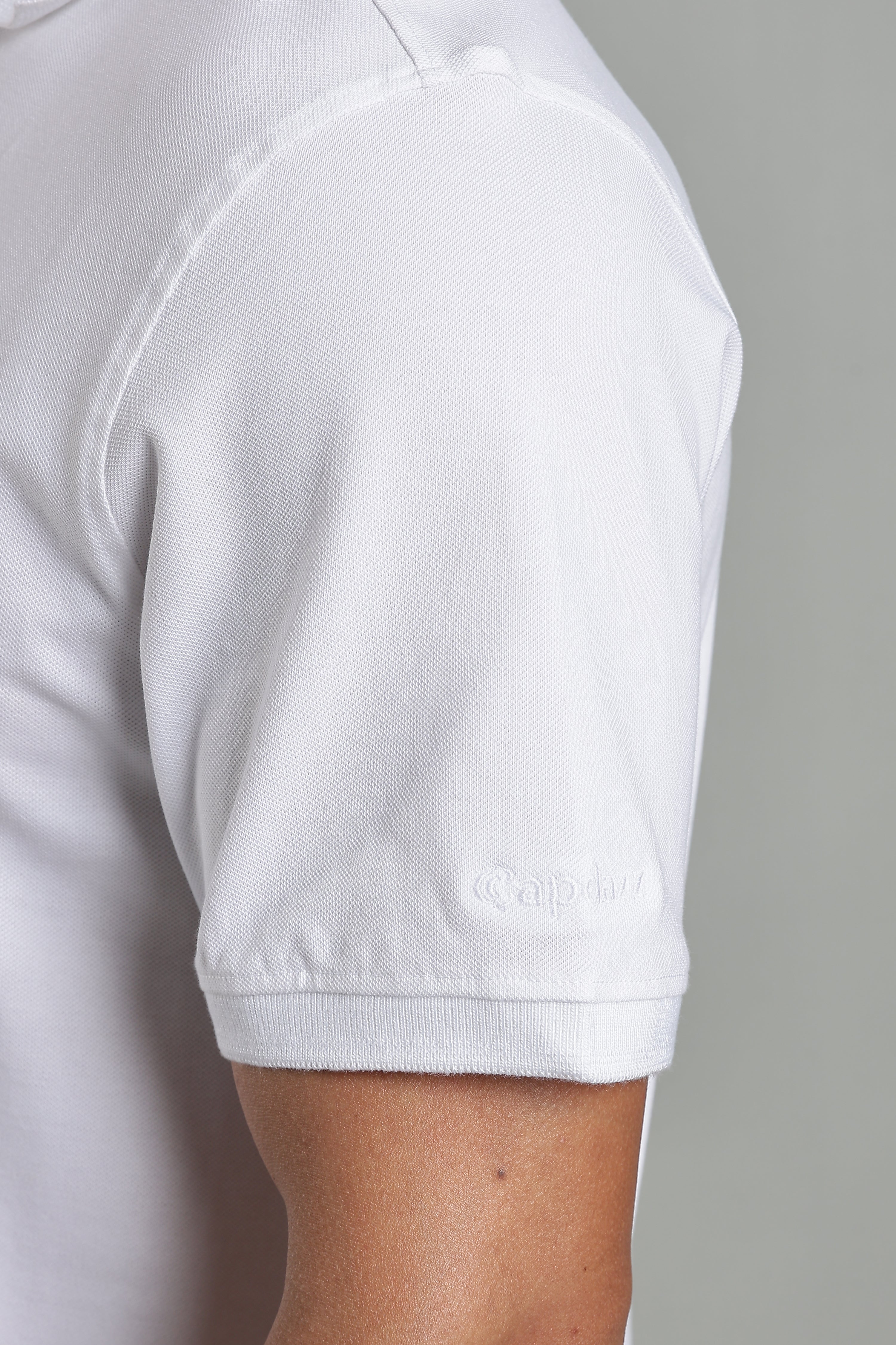 CAPDAZZ POLO WHITE T-SHIRT