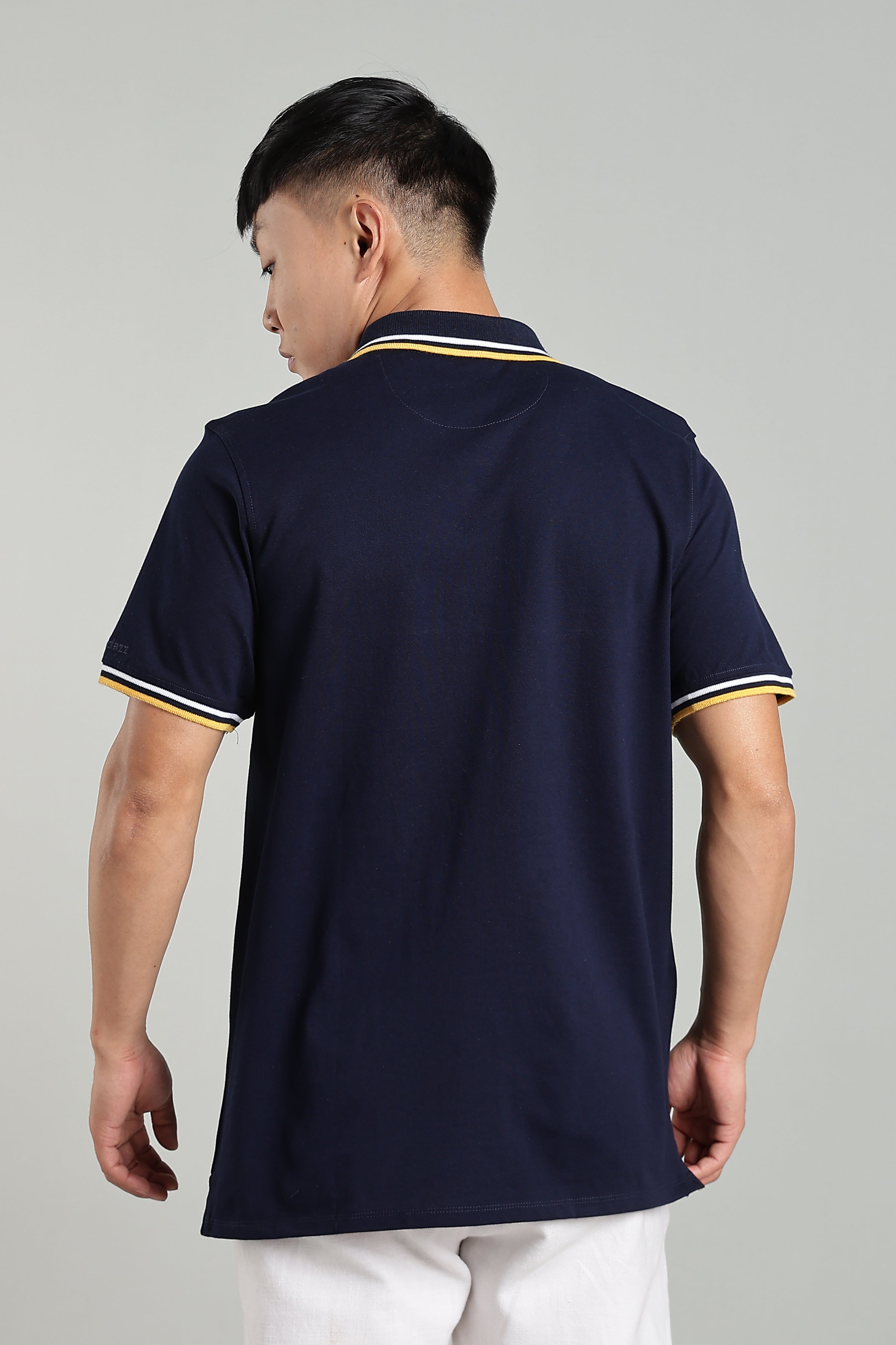 CAPDAZZ NAVY BLUE POLO T-SHIRT