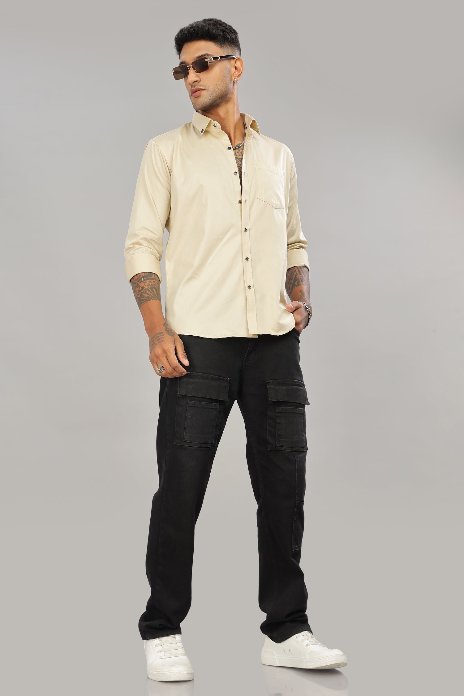 Plain Beige shirt