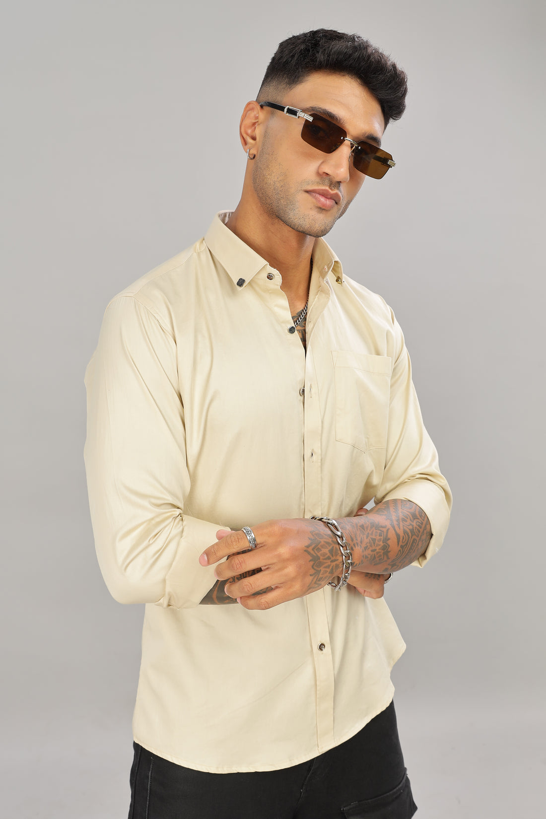 Plain Beige shirt