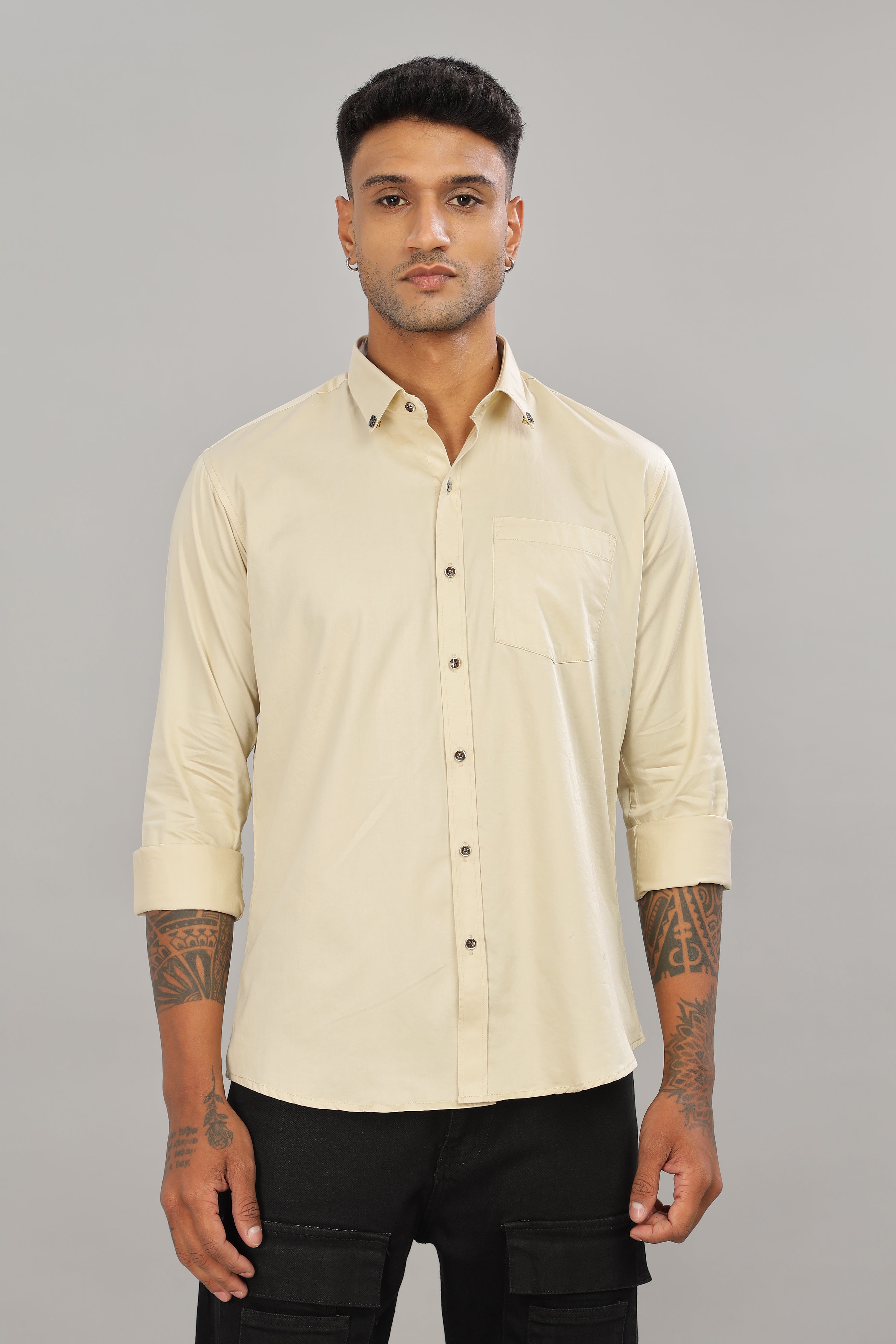 Plain Beige shirt