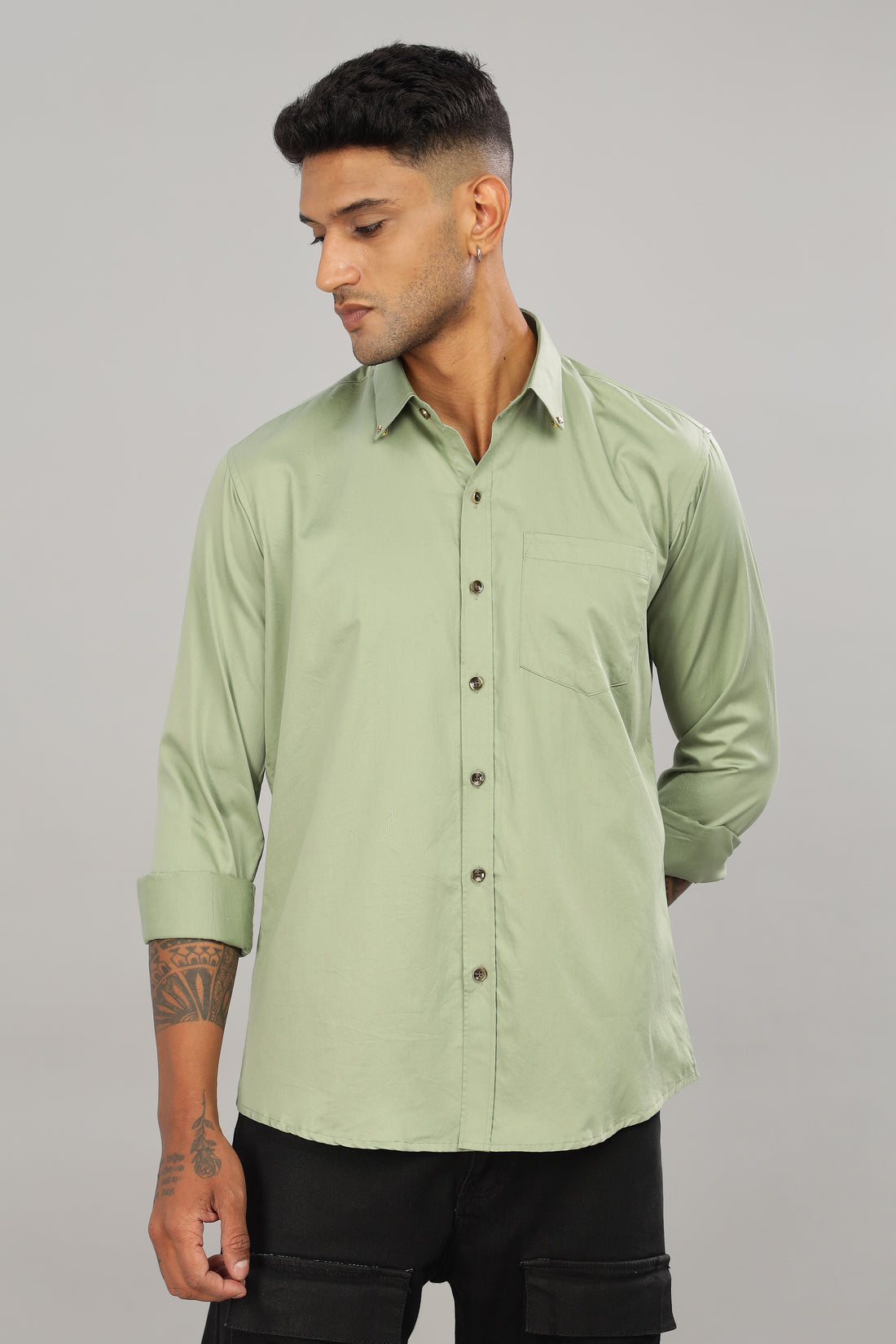 Plain Green Shirt