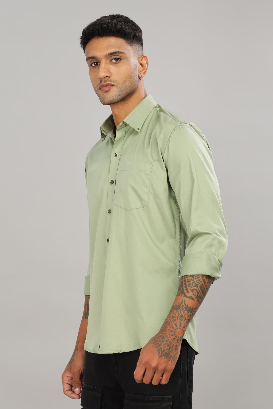 Plain Green Shirt