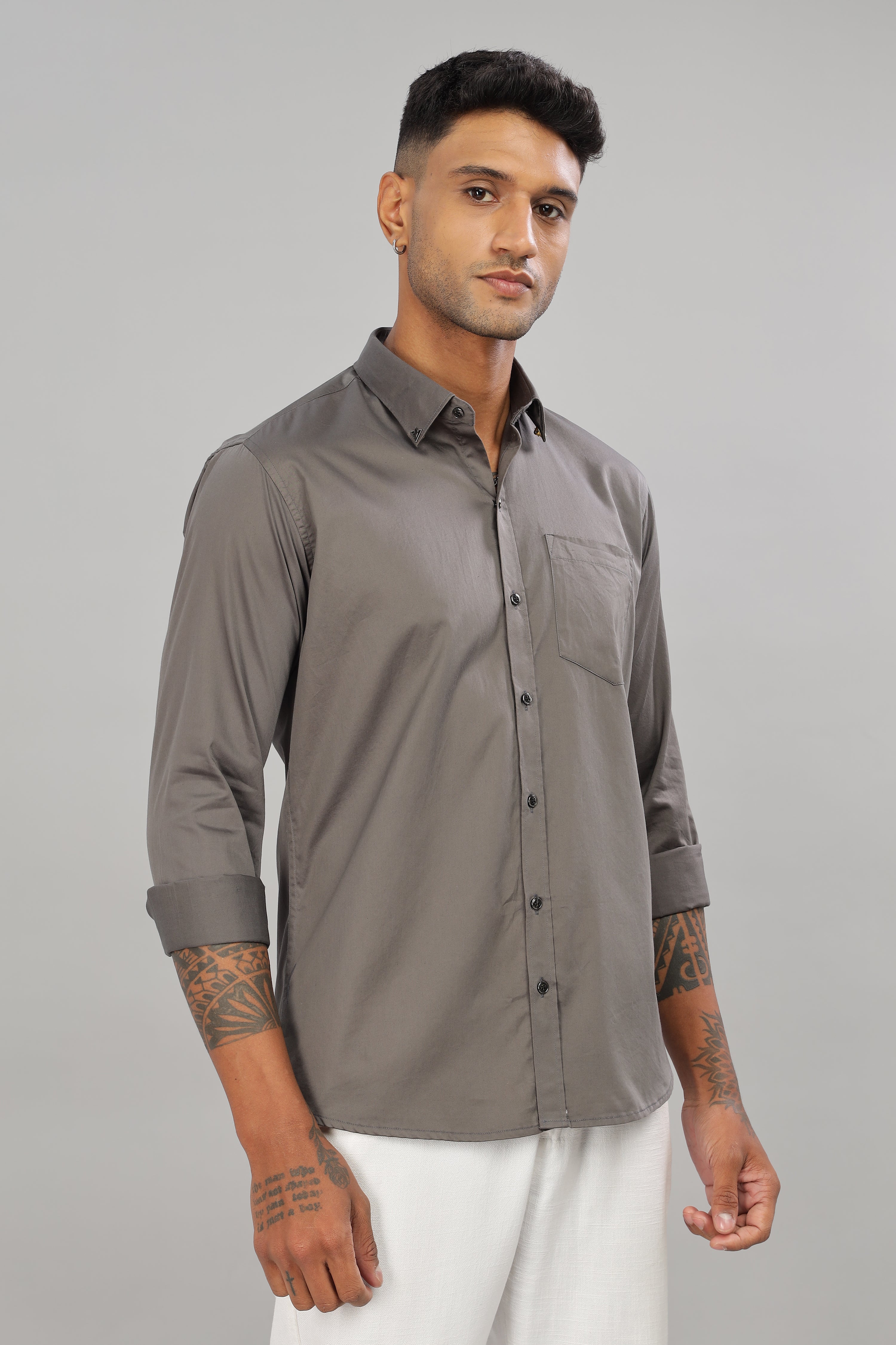 Plain Grey Shirt