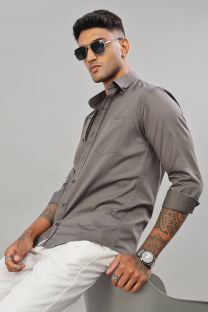 Plain Grey Shirt