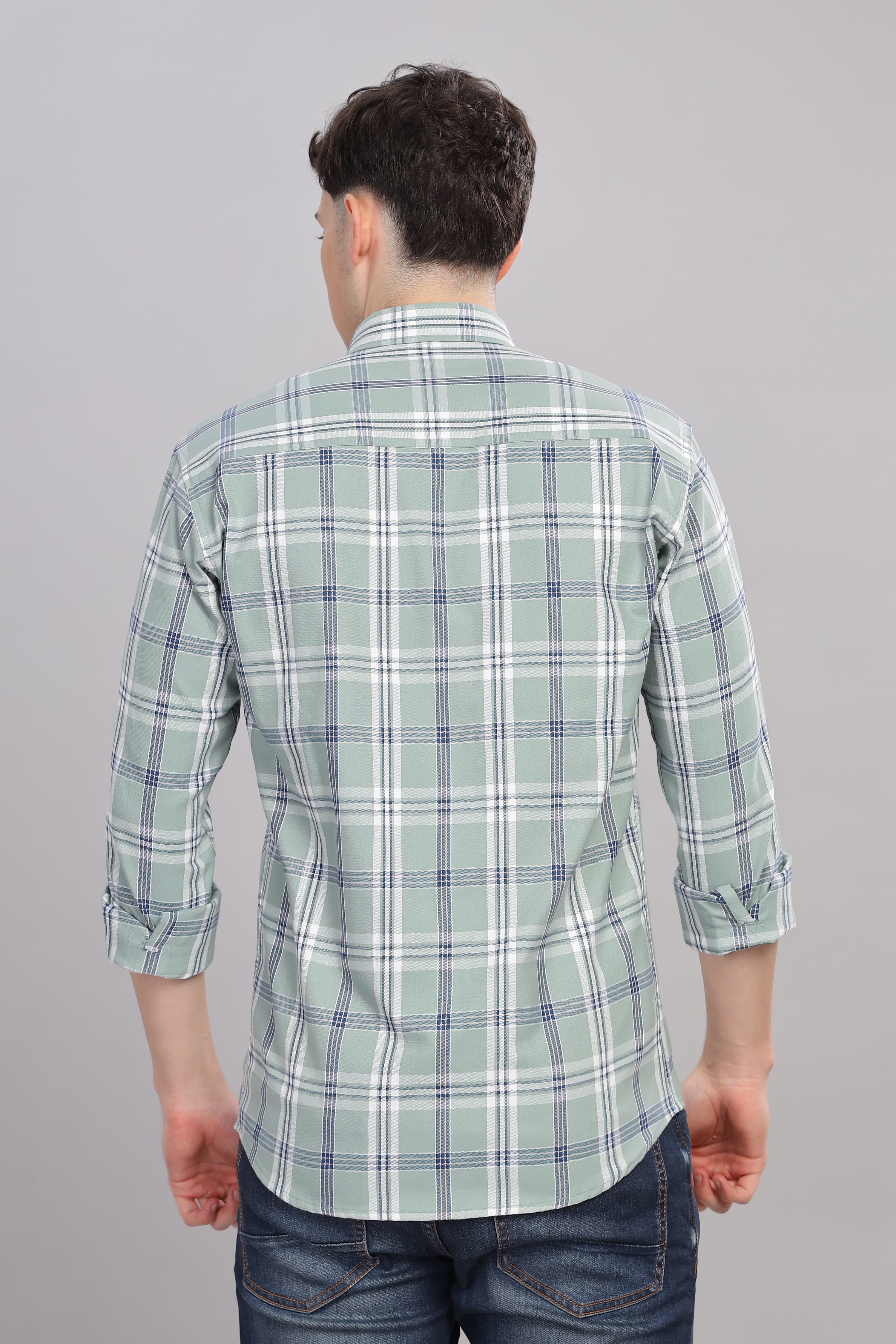 Green check Shirt