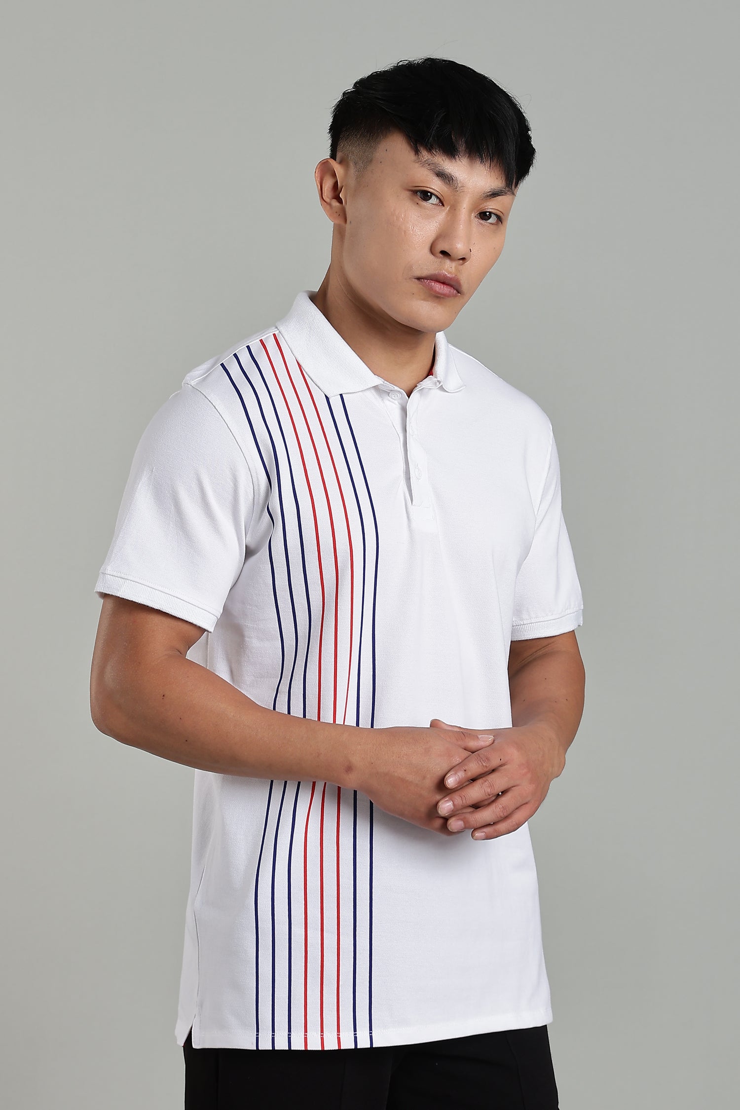CAPDAZZ POLO WHITE T-SHIRT