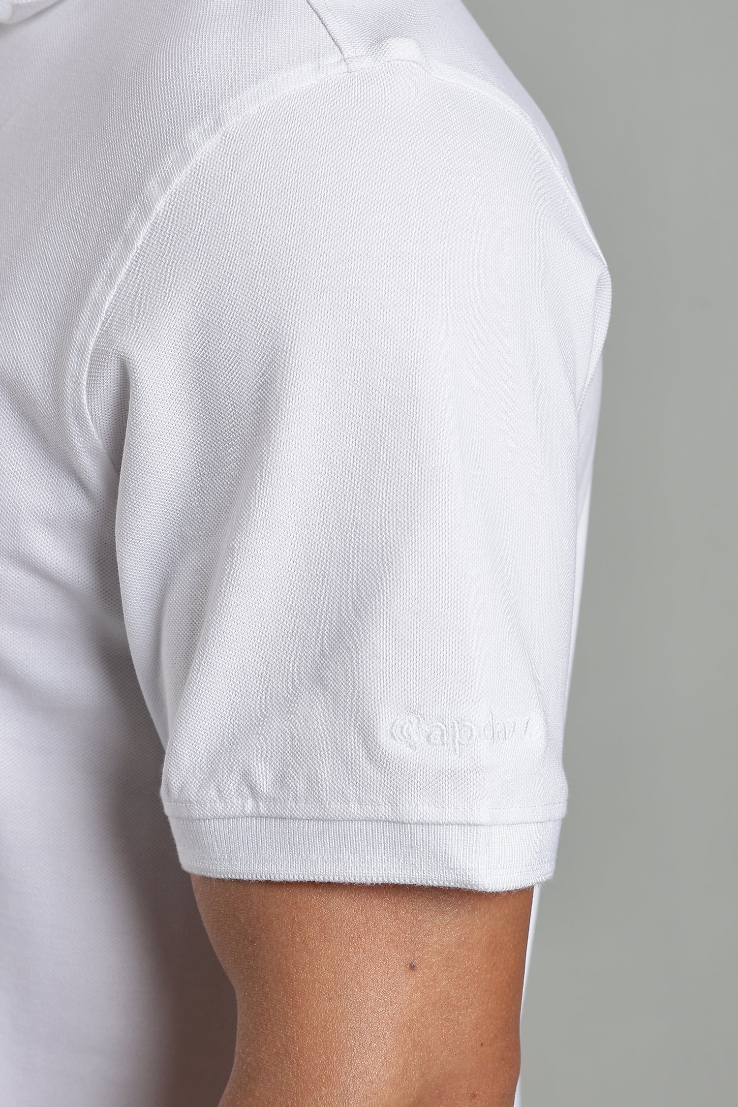 CAPDAZZ POLO WHITE T-SHIRT