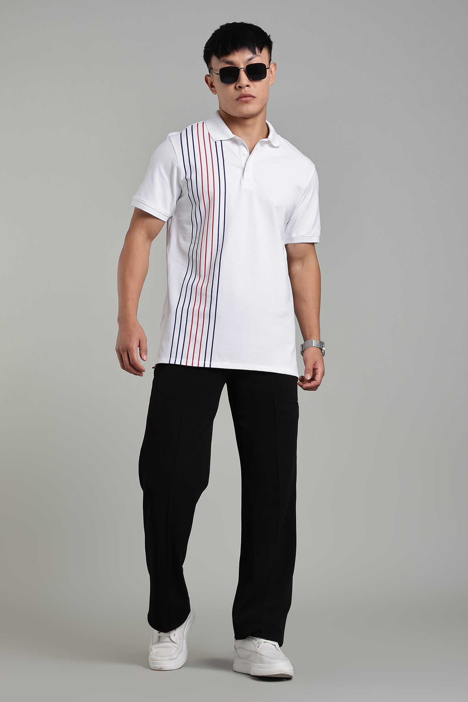 CAPDAZZ POLO WHITE T-SHIRT