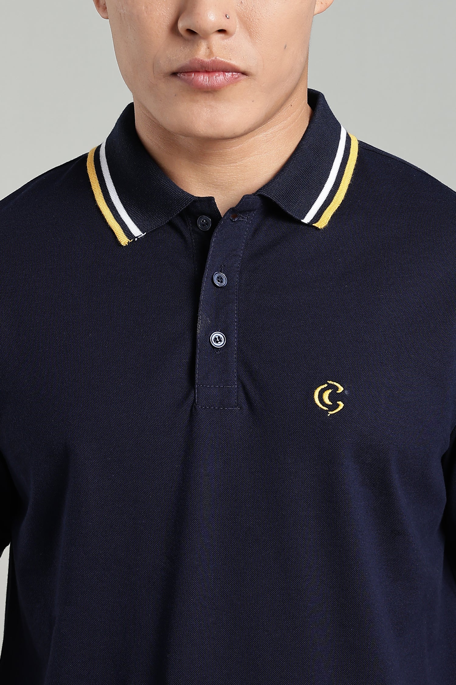 CAPDAZZ NAVY BLUE POLO T-SHIRT
